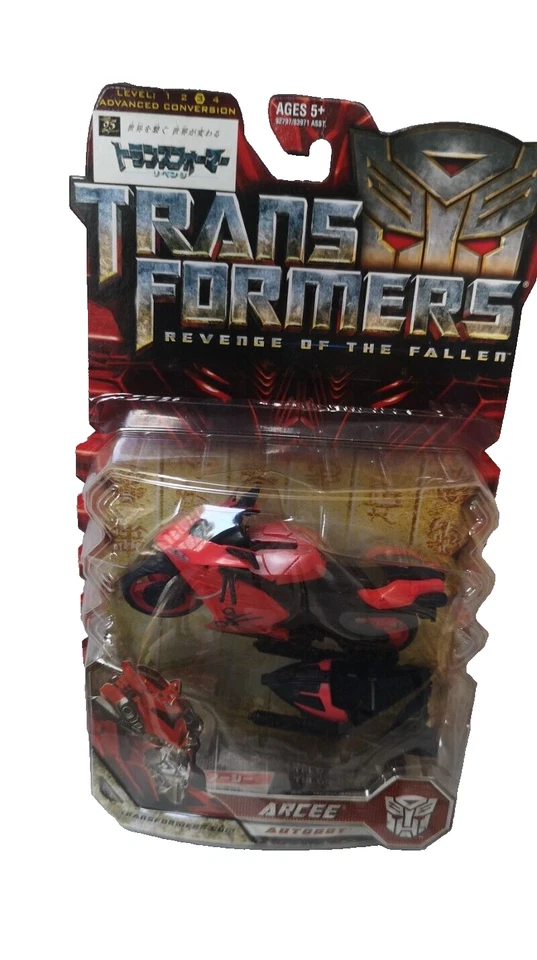 Transformers Revenge of the Fallen Deluxe Class Arcee 25 Years Limited 2009 MISB - Image 1 of 4