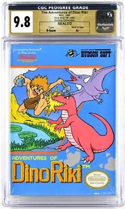 Zertifizierter Dino Riki NES 9.8 NEUWERTIG! & Pedigree! - Bild 1 von 2