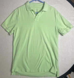 J Crew Poloshirt Herren Large grün Garment Dyed College Preppy Freizeit leicht - Bild 1 von 6