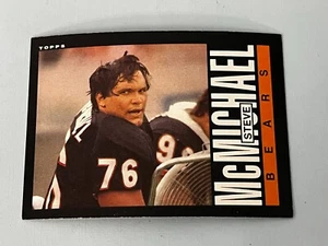 Tarjeta de novato 1985 Topps #32 Steve McMichael equipo: Chicago Bears fútbol americano - Imagen 1 de 7