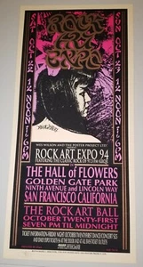 Arminski signiertes Rock Art Expo 94 Poster 22. & 23. Oktober 1994 San Francisco CA - Bild 1 von 2
