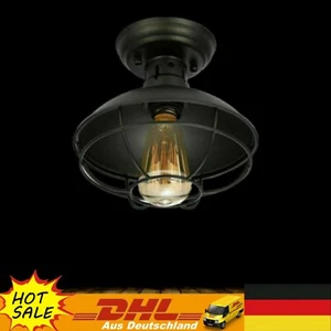 Retro Deckenlampe Vintage Leuchte Pendelleuchte Hängelampe Industrie Design E27 - Bild 1 von 7