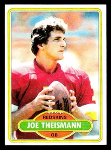 1980 Topps #475 Joe Theismann Washington Redskins - Imagen 1 de 2