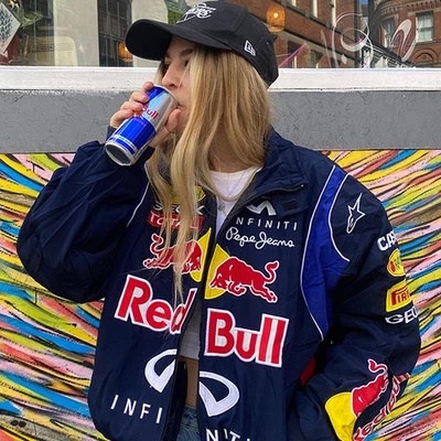 Newredbull⭐Men/Womens Formula One Racing Jacket Multiple Sizes Uk Tops Coat 8-20