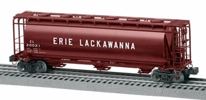 Lionel O scale Cylindrical Covered Hopper Erie Lackawanna #2226110 - Picture 1 of 3