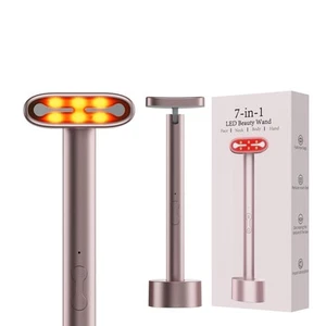 Red Light Therapy Wand for Face and Neck, 7 Colors LED Facial Light Therapy F... - Picture 1 of 6