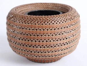Japanese Vintage (late 20thC) Flower Basket, Keizo Yagisawa - Picture 1 of 14