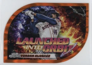 2024 Topps Cósmico Cromo Naranja Refractor Galáctico/25 Yordan Álvarez #LIO-8 - Imagen 1 de 3