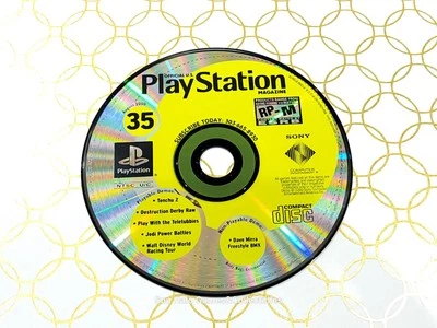 Official PlayStation 1 Magazine August 2000 #35 Demo Disc, Authentic, TESTED - Image 1 of 4