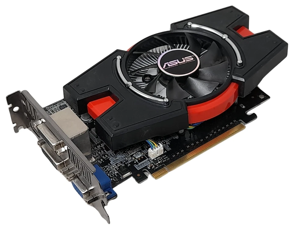 Asus NVIDIA GeForce GT640 GT640-2GD3 2GB DDR3 PCI-E Graphics Card - Image 1 of 2