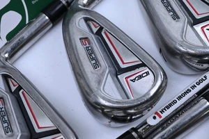 Adams Idea Super S Irons / 5-PW / Regular Flex KBS Tour 90 Shafts - Picture 1 of 7