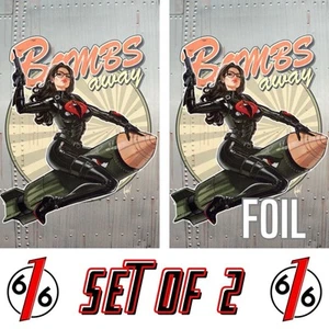 🔥 GI JOE REAL AMERICAN HERO 316 POULAT Virgin & SPOT FOIL Variant Set LTD 750 - Picture 1 of 2