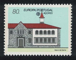 Azores Europa PO Buildings 1990 MNH SG#504 - Picture 1 of 1