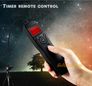 LCD Timer Remote Shutter Release Cord for Sony A900 A850 A700 A550 A77 A55 A33 - Picture 1 of 5