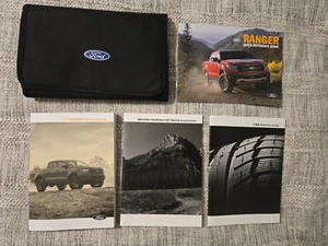 2021 FORD RANGER XL XLT LARIAT OWNER MANUAL BOOKS SET WITH CASE OEM FREE SHIP - Picture 1 of 6