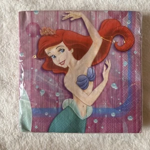 Hallmark Disney The Little Mermaid Paper Napkin - Picture 1 of 3