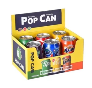 6 Pack Pop Can 355 Ml Stash Tin Secret Storage Box Smoking Moisture Proof Bargai - Picture 1 of 5