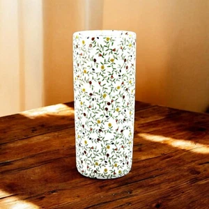 Keramik Schirmständer Gehstöcke Blumenmuster rund Büro, Wohndeko - Bild 1 von 5