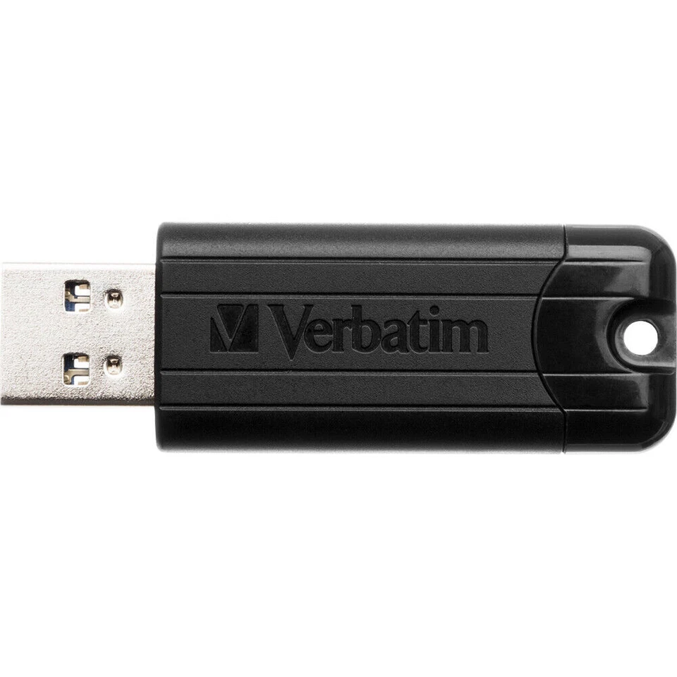Verbatim PinStripe USB 3.0 Drive - Schwarz, 16GB (49316)