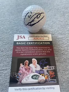 PGA STAR- CAMERON CHAMP AUTOGRAPH *NEW* TITLEIST GOLF BALL JSA AI82432 - Picture 1 of 2