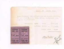 2 biglietti a cartoncino ferrovie nord milano saronno varese del 1943
