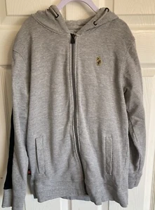 Boys Age 12-13 Years Grey Hoodie From Luke 1977 - Picture 1 of 5