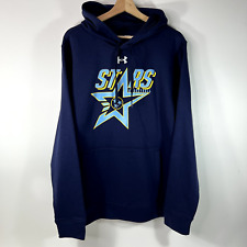 Under Armour ColdGear STARS Basketball Club Tennessee Hoodie Blue Men's Large L