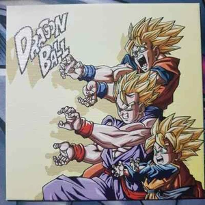 Dragon Ball Z DBZ Bold Canvas Ichiban Kuji #7 BANPRESTO 2018 MADE IN JAPAN - Picture 1 of 1