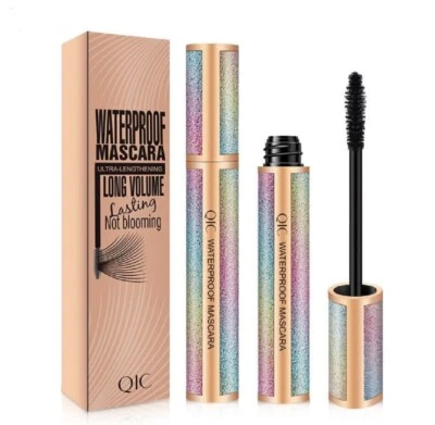 4D Silk Fiber Mascara – Waterproof Long-Lasting Volumizing Eyelash Extension - Image 1 of 4