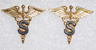 WWII or Post-war U.S. Army Medical Officer Sanitary or Specialist Collar Brass