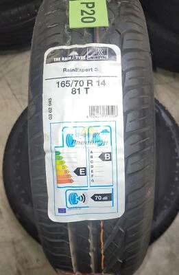 1x 14 Zoll UNIROYAL Sommerreifen 165/70 R 14 TL 81T RAINEXPERT 5 - Bild 1 von 3