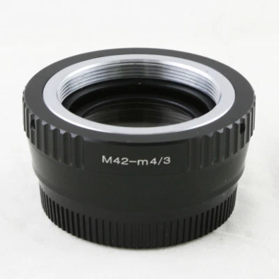 0.72x Focal Reducer Speed Booster M42 mount lens to Micro 4/3 Adapter GF6 M43 - Image 1 of 3