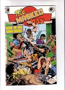 THE MASKED MAN #1 (VF-NM) 1984 ECLIPSE COMICS - Picture 1 of 1