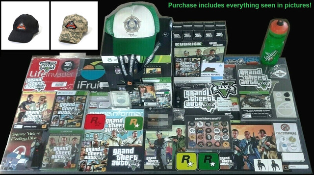 Jogo Gta 5 Collector'S Edition Xbox 360 Original, Jogo de Videogame Xbox  One Usado 87597681