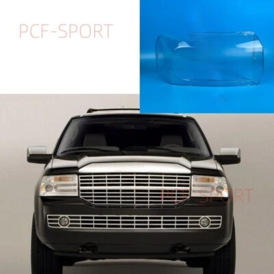 Cubierta de lente de faro lateral derecho para Lincoln Navigator 2007-14 + cubierta de pegamento sellador Foto 1 de 4