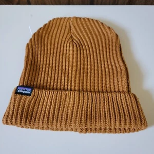 Patagonia Fishermans Rolled Knit Beanie Mütze Gold Unisex One Size - Bild 1 von 4