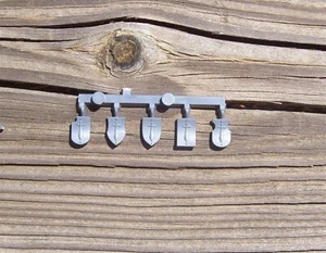 40K Grey Knights Terminator Tilt/Chest Shields Sword Bits 5 Bitz - Picture 1 of 1