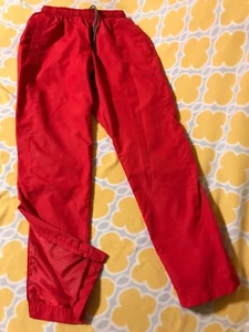 Athletic pants, boy, girl, red, Port Authority, size Youth M, inner lining, used - Picture 1 of 3