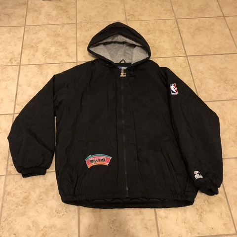 VTG Vintage STARTER NBA San Antonio Spurs 90’s Jacket XL - XXL Mint Rare! Cover