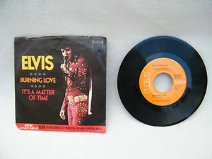 Elvis Presley BURNING LOVE RCA 74-0769 IT'S MATTER TIME Picture Sleeve 7" 45 rpm - Picture 1 of 6