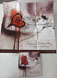 Peter Doherty 7" Vinyl. Last Of The English Roses  with promo poster