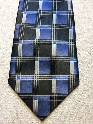 BEVERLY HILLS POLO CLUB HOMBRE CORBATA 3,5 X 60 AZUL, GRIS Y NEGRO Foto 1 de 4