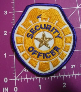Vintage Gemsco SECURITY OFFICER 3" patch - Picture 1 of 4