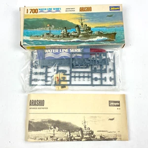 Hasegawa Water Line Series 1/700 Scale Arashio Japanese Navy Destroyer Model Kit - Bild 1 von 12
