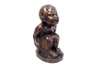 Bronzefigur schreiender Faunsknabe von Georg Mattes - Picture 1 of 7