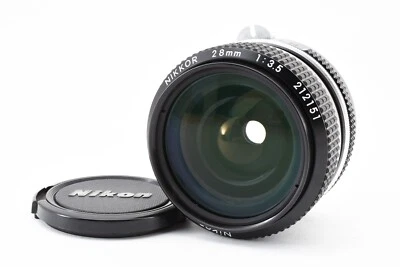 Lente Prime Gran Angular Nikon Nikkor 28mm F/3.5 No Ai [Exc+++] #2123651 JAPÓN - Imagen 1 de 4