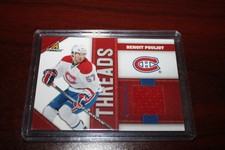 2010-11 Panini Pinnacle Threads/499 #BP Benoit Pouliot Montreal Canadiens Card