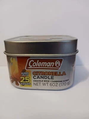 Coleman Repellents Campfire Citronella Candle, 6 Oz, 25 Hours - Image 1 of 4