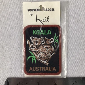 KOALA AUSTRALIA Souvenir bestickt Aufnäher Patch - Bild 1 von 1
