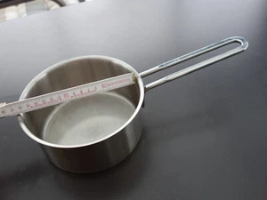 Edelstahl-Kasserolle 16 cm, Induktion - Bild 1 von 6